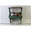 Image 1 : Shoe Shine Stand w/Footrest & Polish - Brushes