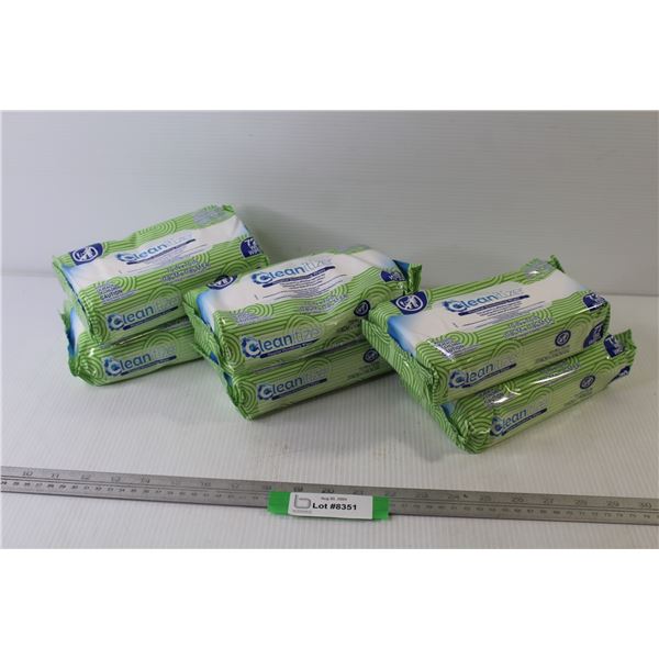 (6) Cleanitize - Hospital Disinfecting Wipes (NIB)