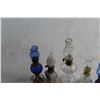 Image 2 : (5) Miniature Kerosene Lamps 5'' - Chipped