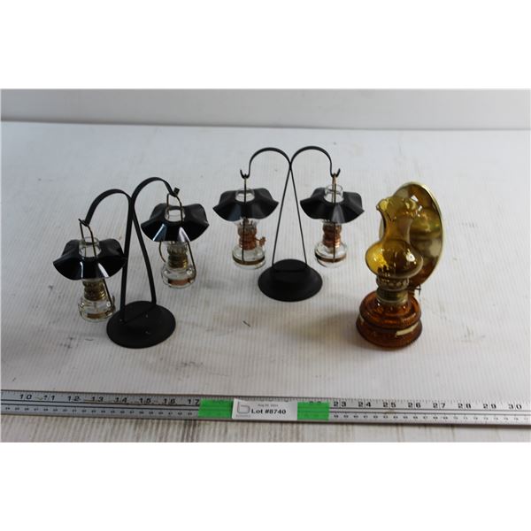 (3) Decorative Kerosene Lamps