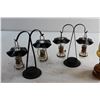 Image 2 : (3) Decorative Kerosene Lamps