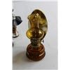 Image 3 : (3) Decorative Kerosene Lamps