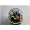 Image 2 : Jar with Lots of Assorted Marbles