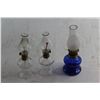 Image 2 : (3) Kerosene Lamps 8''