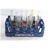 Image 3 : Pepsi Cola Crate and (8) Glass Soda Bottles