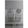 Image 1 : (2) Glass Storage Jars 12''