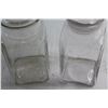 Image 3 : (2) Glass Storage Jars 12''