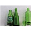 Image 6 : (8) Assorted Schweppes and 7Up Glass Bottles