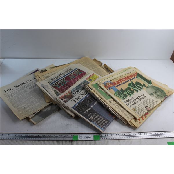 (10+) Vintage Assorted News Papers