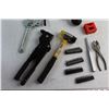 Image 4 : Deadblow Hammer, Pop Reverter, Plumbers Wrench and Assorted Tools