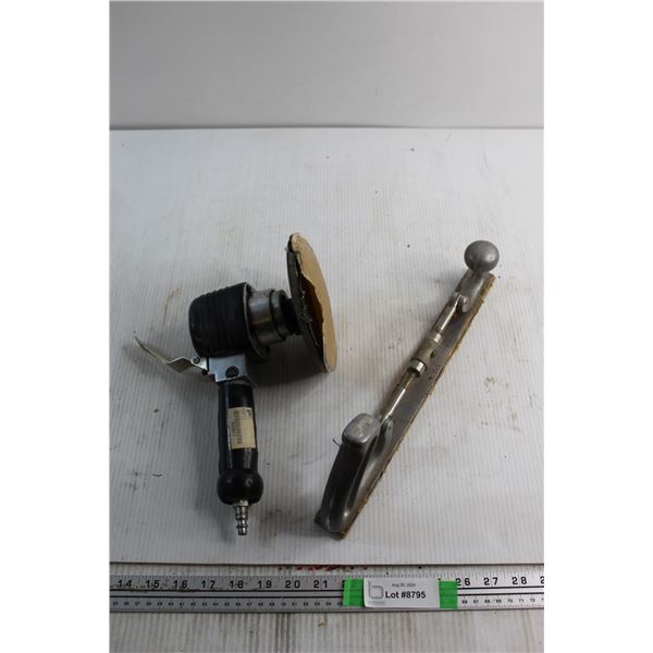 Princess Auto Sander and Body Man File