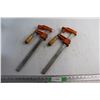 Image 1 : (2) Bar Clamps 17''