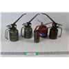Image 1 : (5) Vintage Oil Cans
