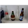 Image 2 : Assorted Glass Pop Bottles, (2) Glass Beer Bottles