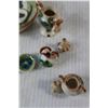 Image 3 : Miniature Tea Set - Teapot, Cream, Sugar, Cups, Plates, Bigger Tray