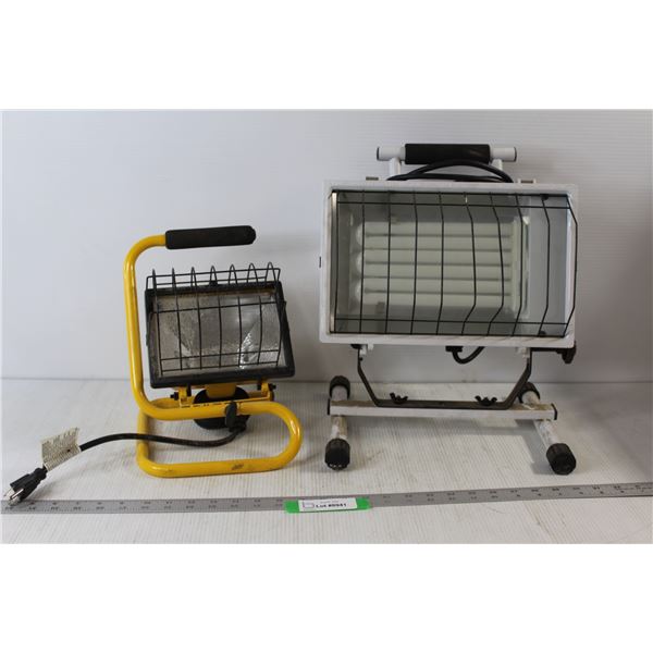 (2) Standing Spotlights - Tested Works