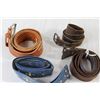 Image 3 : (8) Assorted Belts, (2) Lanyards, Belt Buckle