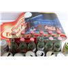 Image 4 : (2) Coca-Cola Fridge Mats, Assorted Bottles and Assorted Cans