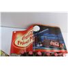 Image 5 : (2) Coca-Cola Fridge Mats, Assorted Bottles and Assorted Cans