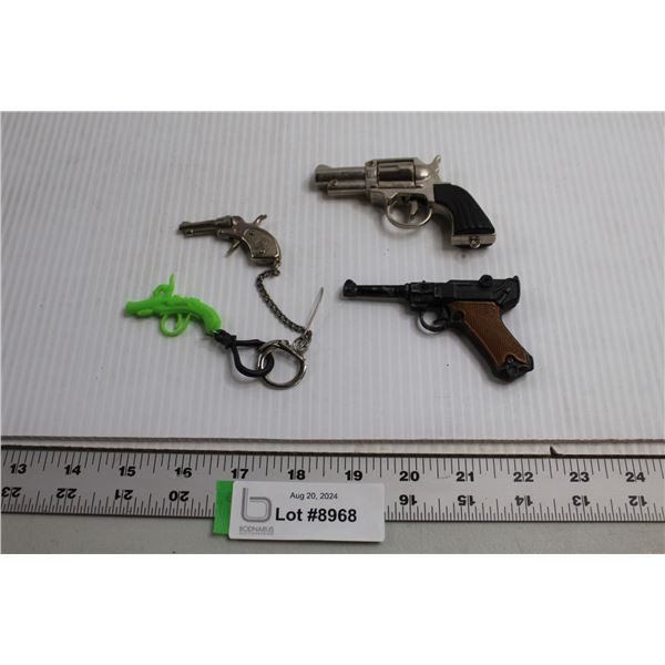 (2) Toy Guns, Keychains
