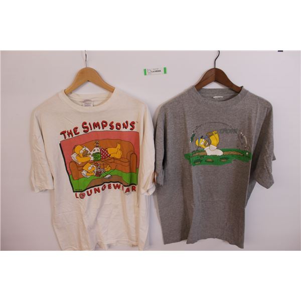 *(2) The Simpsons Shirts