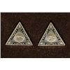 Image 1 : 2-2 GRAM .999 FINE SILVER PF PYRAMID SHAPED INGOTS