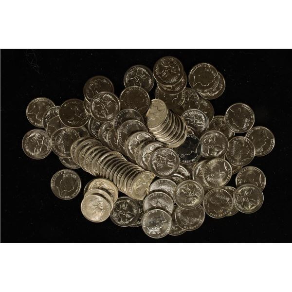 100 - 1990'S AUSTRALIA 5 CENT COINS BRILLIANT UNC