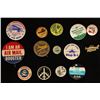 Image 1 : 19 ASSORTED VINTAGE AIRPLANE THEMED BUTTONS: