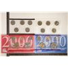 Image 2 : 2000 US MINT SET (UNC) P/D (WITH ENVELOPE)