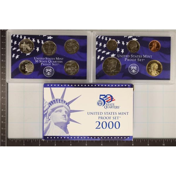 2000 US PROOF SET (WITH BOX)