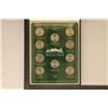 Image 1 : 2011 US 10 QUARTER N.P. SET IN HARD PLASTIC