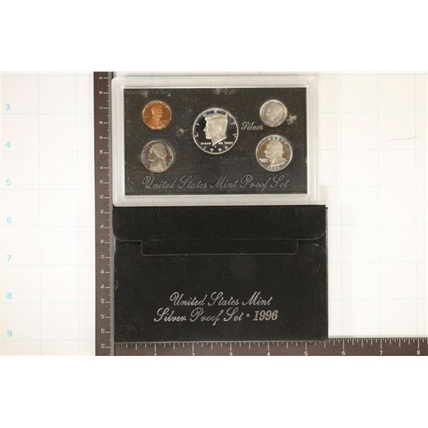 1996 US SILVER PROOF SET (WITH BOX)