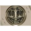 Image 2 : 1 TROY OZ .999 FINE SILVER PROOF ROUND, SILVER