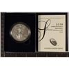 Image 1 : 2019-W BURNISHED AMERICAN SILVER EAGLE WITH