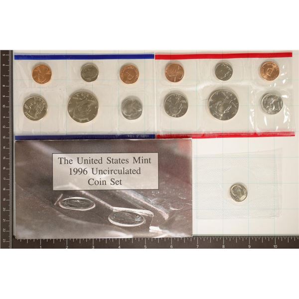 1996 US MINT SET (UNC) P/D (WITH ENVELOPE)