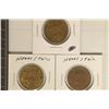 Image 1 : 3 METAL ADULT THEMED 1" FLIPPER TOKENS