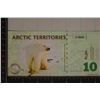 Image 1 : 2010 ARCTIC TERRITORIES 10 POLAR DOLLARS CU