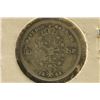 Image 1 : 1848 SWEDEN SILVER 1/16 RIKSDALER .0514 OZ. ASW