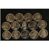 Image 1 : 14 PROOF WASHINGTON QUARTERS: 2-1971-S, 6-1973-S,