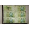 Image 2 : 6-1978 ISRAEL 5 SHEQALIM COLORIZED BILL 1-WITH INK