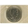 Image 2 : 1 TROY OZ 9999 FINE SILVER PF 2004 CANADA $5 MAPLE