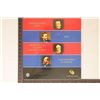 Image 1 : 2011 US P & D 8 COIN PRESIDENTIAL DOLLAR UNC SET