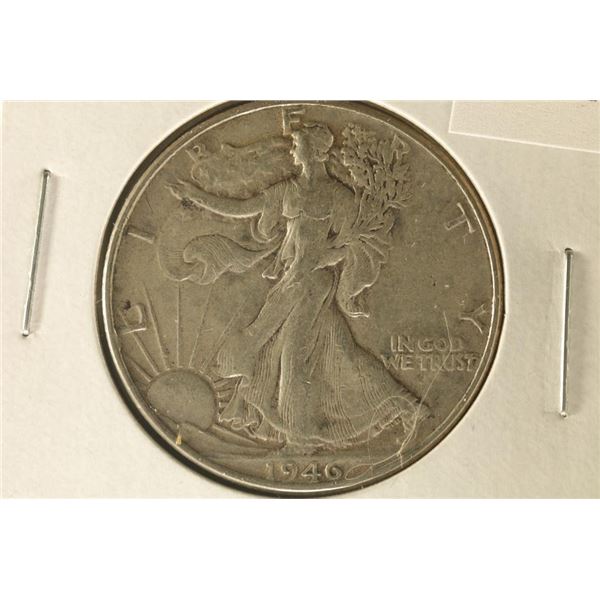 1946 SILVER WALKING LIBERTY HALF DOLLAR
