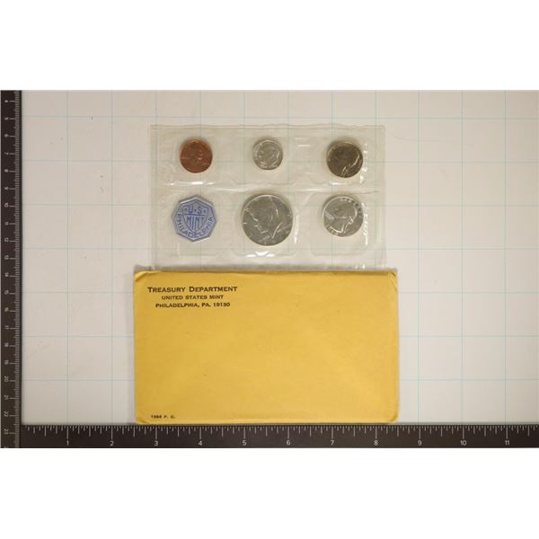 1964 US SILVER PROOF SET (WITH ENVELOPE)