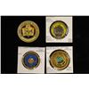 Image 1 : 4 MILITARY METAL CHALLENGE COINS: US NAVY