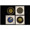 Image 2 : 4 MILITARY METAL CHALLENGE COINS: US NAVY