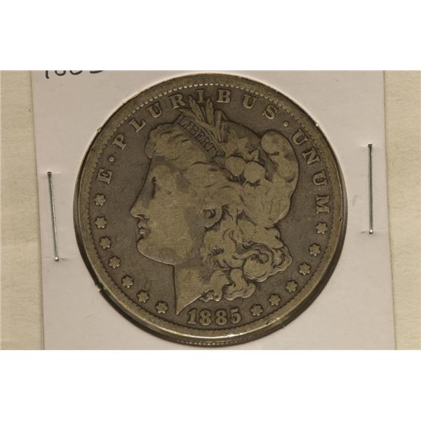 1885 MORGAN SILVER DOLLAR