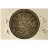 Image 1 : 1955 NETHERLANDS SILVER 1 GULDEN .1505 OZ. ASW