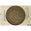 Image 2 : 1955 NETHERLANDS SILVER 1 GULDEN .1505 OZ. ASW