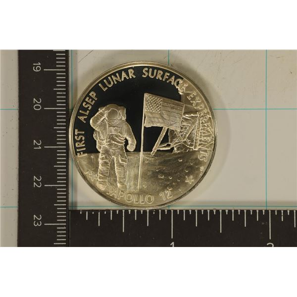 .80 TROY OZ. PF STERLING SILVER AMERICA IN SPACE